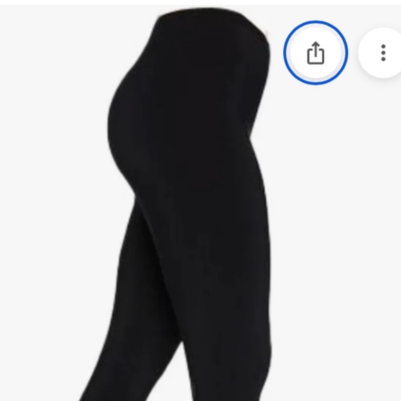 Sympli Black Lace Hem Stretch Elastic Waist Leggings - Sz- 8 (M) - Picture 3 of 13